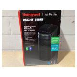 Honeywell InSight HEPA Air Purifier for Medium Rooms (100 sq. ft.) HPA080B Black: 4 Settings, Filter Change Indicator, Timer