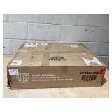 Giantex Modern Mid Century Accent Chair, Made of Fabric, Bamboo (Missing Hardware)