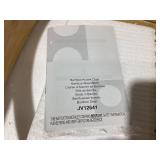 Giantex Modern Mid Century Accent Chair, Made of Fabric, Bamboo (Missing Hardware)