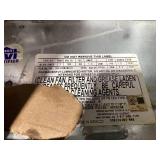 Broan-NuTone BCSQ130SS Three-Speed Glacier Under-Cabinet Range Hood with LED Lights ADA Capable, 1.5 Sones, 375 Max Blower CFM, 30-Inch, Stainless Steel (Used, Missing Hardware)