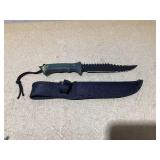 Neptune 13" Chameleon Survival Knife W/ Sheath HWT03-GYL