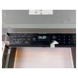 Sharp 24 in. 1.2 cu. ft. Built-In Microwave Drawer with Concealed Controls in Stainless Steel Finish with Sensor Cooking Model # SMD2470ASYG