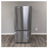 Vissani 30 in. 18.7 cu. ft. Bottom Freezer Refrigerator in Fingerprint Resistant Stainless Steel, Garage Ready Model # MDBF18SS