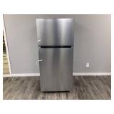 Vissani 18 cu. ft. Top Freezer Refrigerator in Fingerprint Resistant Stainless Look, Garage Ready Model # MDTF18SSR (Minor Transit Damage)