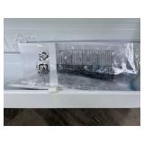 Vissani 18 cu. ft. Top Freezer Refrigerator in Fingerprint Resistant Stainless Look, Garage Ready Model # MDTF18SSR (Minor Transit Damage)