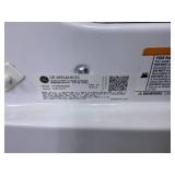 Hotpoint 27 in. 6.2 cu. ft. Gas Dryer with Up To 120 ft. Venting & Shallow Depth - White MODEL: HTX26GASW0WW (Used, Minor Transit Damage)
