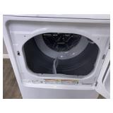 Hotpoint 27 in. 6.2 cu. ft. Gas Dryer with Up To 120 ft. Venting & Shallow Depth - White MODEL: HTX26GASW0WW (Used, Minor Transit Damage)