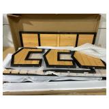 PawHut Tortoise Enclosure Tortoise House with Adjustable Lamp Holder Storage Shelf, Dual Main Houses, Openable Lid, Yellow (Missing Hardware)