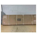 Costway 7.2 Feet Garden Decoration Climbing Plants Arch