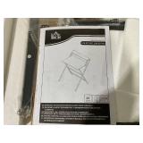 HOMCOM Folding Computer Desk, 27.6" Foldable Desk with Monitor Shelf for Small Space, Home Office, Study, Easy Assembly, Walnut