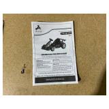 Aosom 24V 7.5 MPH Electric Go Kart with Adjustable Seat, Slow Start, Green