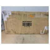 Costway Rustic Dining Bench (Attempted To Assemble, Maybe Missing Hardware)