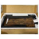 Costway Rustic Dining Bench (Attempted To Assemble, Maybe Missing Hardware)