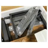 Costway Rustic Dining Bench (Attempted To Assemble, Maybe Missing Hardware)