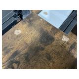 Costway Rustic Dining Bench (Attempted To Assemble, Maybe Missing Hardware)