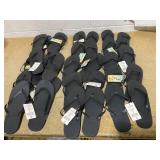 LOT OF 16 Mens Flipflops (5) Size 7-8 (5) Size 9-10 (6) Size 11-12