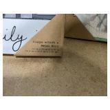 LOT OF 4 Wall Decor Art Frames