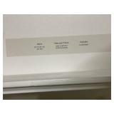 LOT OF 2 Threshold Wood Entryway with Shelf Ivory : Wall Mounted Coat Rack with 5 Hooks, Silver Plated Finish