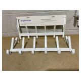 LOT OF 2 Brightroom Large Over the Door Hook 6 Hooks Matte White