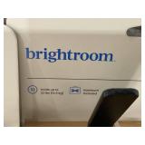 LOT OF 2 Brightroom Mixed Material 4 Hooks Rail Matte Black on Light Wood : Wall Mounted Decorative Rack, Iron & Rubberwood