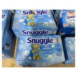LOT OF 8 Snuggle & Suavitel Fabric Softner Sheets