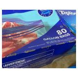 LOT OF 7 Ziploc Freezer Bags