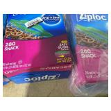 LOT OF 7 Ziploc Bags