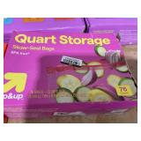 LOT OF 6 up&up Bags (1 Big Box Partially Used)