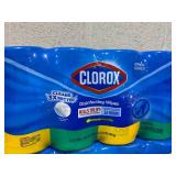 LOT OF 4 Clorox Disinfecting Wipes