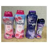 LOT OF 4 Downy Laundry Scent Bead Boosters