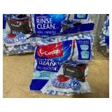 LOT OF 4 O-Cedar Rinse Clean (1) 2 Pack (3) Single Packs