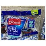 LOT OF 4 O-Cedar Rinse Clean (1) 2 Pack (3) Single Packs