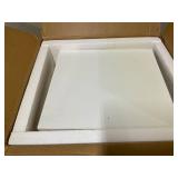 Costway 2 Cube Bookshelf with Back Guardrail for Living Room Bedroom