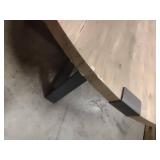 Urban Industrial Faux Wrap Round Coffee Table