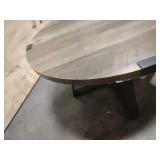 Urban Industrial Faux Wrap Round Coffee Table
