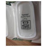 Fondue Pot, Olive Tray, Silver Palted Plate