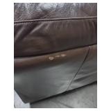 2 "Leather" Arm Chairs 1 Ottoman