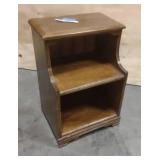 Vintage Wooden Nightstand Cabinet