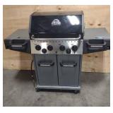 Huntington Rebel Gas Grill with Electric Rotisserie with Cover
