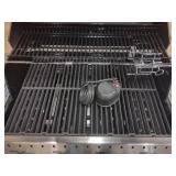 Huntington Rebel Gas Grill with Electric Rotisserie with Cover
