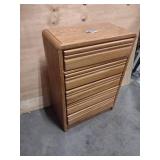 5 Drawer Tall Dresser