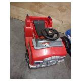 Child Power Cars Sonic 4 Wheeler and a Paw Patrol Fire Truck