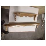 2 Display Shelves