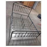 Metal Full Bed Frame Head and Footboard