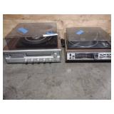 Vintage Lloyds 8 Track/Record Player AM/FM  General Electric AM/FM Record Player