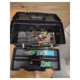 Stanley and Plano Tool Boxes Assorted Tools and Hardware