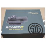 Sig Sauer Romeo 7 1x30mm Full Size Closed Red Eye Sight