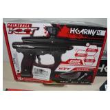 HK Army SABR Paintball Gun with Hopper and Empty Tank