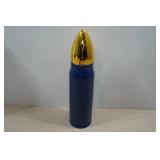 Hot or Cold Bullet Shaped American Flag Thermos - 17oz