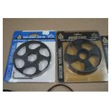 Assorted Gun Parts - Side Wheels, Sight Parts, Scope Covers